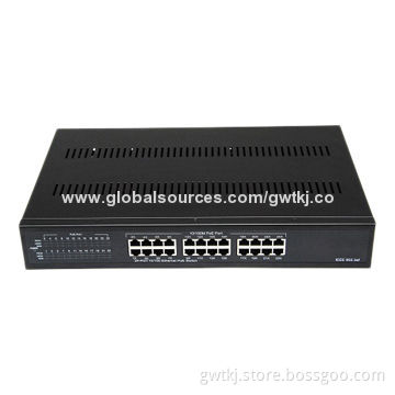 10/100M 24-port Web managed PoE switch